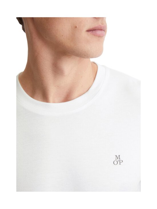 Marc O'Polo - Trikotaažsärk Icon Chest Print - 100 WHITE | Stockmann - photo 4