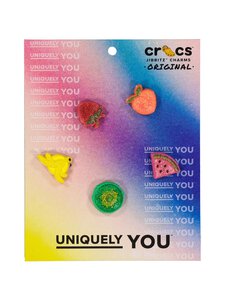 Crocs - Jibbitz Sparkle Glitter Fruits apavu rotājumi, 5 gab. - MULTILOR Crocs - Jibbitz Sparkle Glitter Fruits apavu rotājumi, 5 gab. - MULTILOR | Stockmann