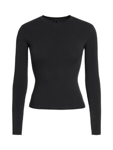 SKIMS - Cotton Jersey Long Sleeve -trikoopaita - SOOT | Stockmann
