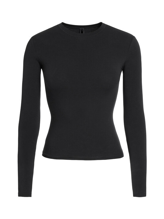 SKIMS - Cotton Jersey Long Sleeve -trikoopaita - SOOT | Stockmann - photo 1