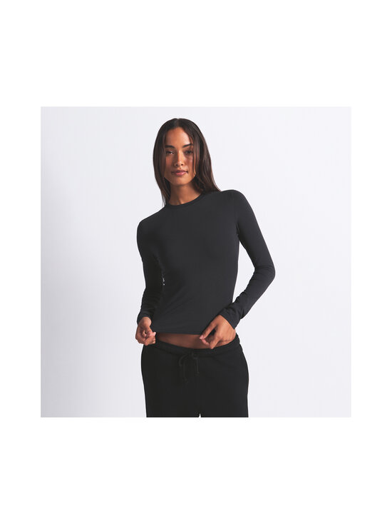 SKIMS - Cotton Jersey Long Sleeve -trikoopaita - SOOT | Stockmann - photo 6