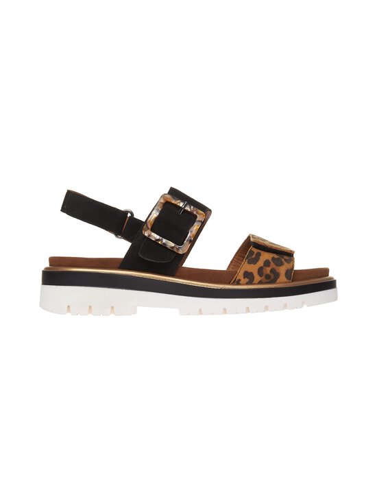 ara - Malaga zamšādas sandales - 17 NATUR, SCHWARZ | Stockmann - photo 1