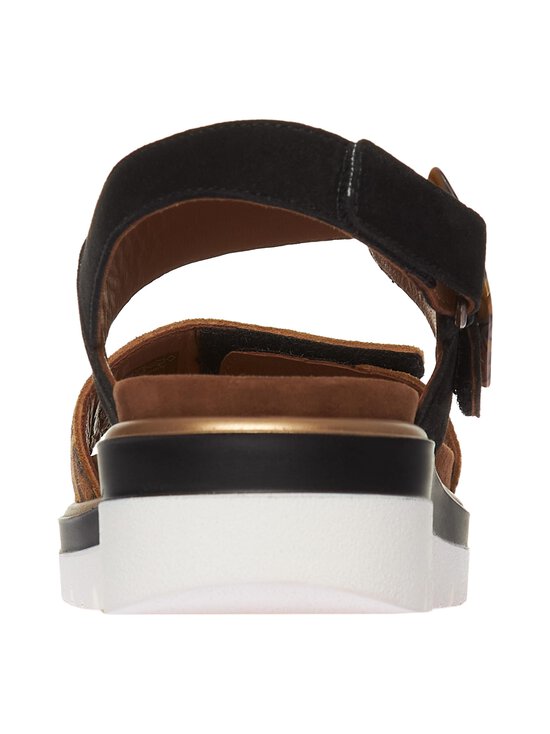 ara - Malaga zamšādas sandales - 17 NATUR, SCHWARZ | Stockmann - photo 3