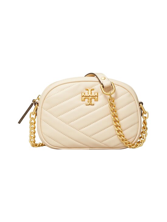Kira Chevron Small Camera Bag -nahkalaukku