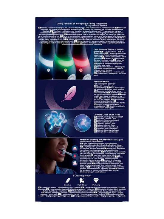 Oral-B - iO3-sähköhammasharja - BLACK | Stockmann - photo 3