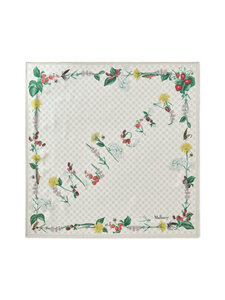 Mulberry - River Side Floral -silkkihuivi - H687 EGGSHELL | Stockmann