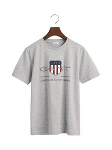 GANT - Archive Shield -paita - 94 LIGHT GREY MELANGE GANT - Archive Shield -paita - 94 LIGHT GREY MELANGE | Stockmann