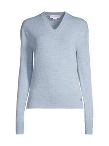 Stella McCartney - Recycled Cashmere V Neck -neulepusero - 4008 SKY BLUE | Stockmann