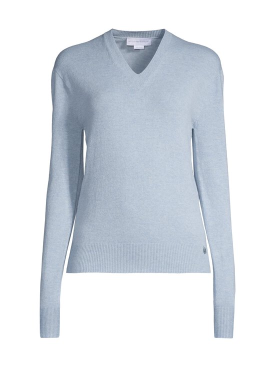 Stella McCartney - Recycled Cashmere V Neck -neulepusero - 4008 SKY BLUE | Stockmann - photo 1