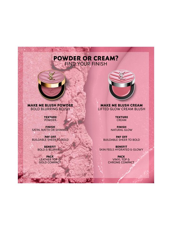 Yves Saint Laurent - Make Me Blush Cream Blush - voidemainen poskipuna - 23 HOT MAUVE | Stockmann - photo 8
