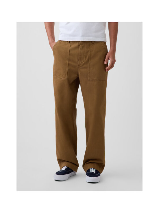 GAP - Herringbone 90s Loose -housut - CREAM CARAMEL | Stockmann - photo 2