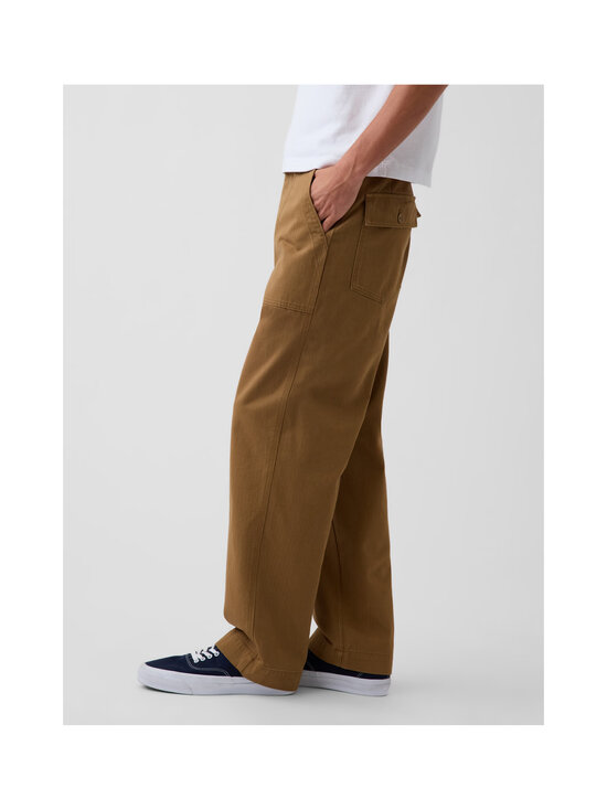 GAP - Herringbone 90s Loose -housut - CREAM CARAMEL | Stockmann - photo 3