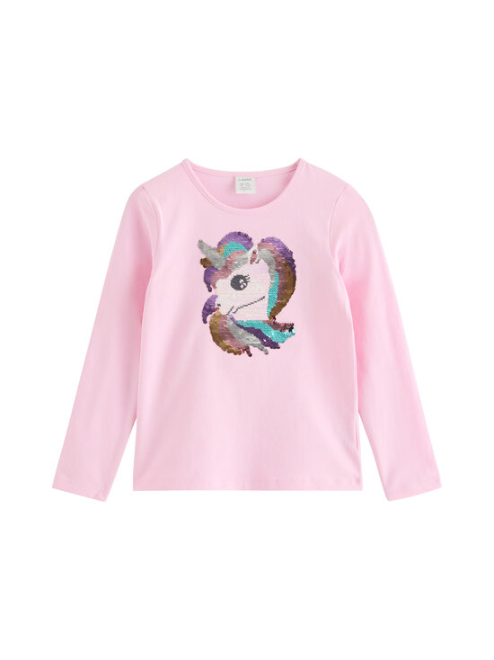 Lindex - Reversible sequins -paita - 3679 PINK | Stockmann - photo 1