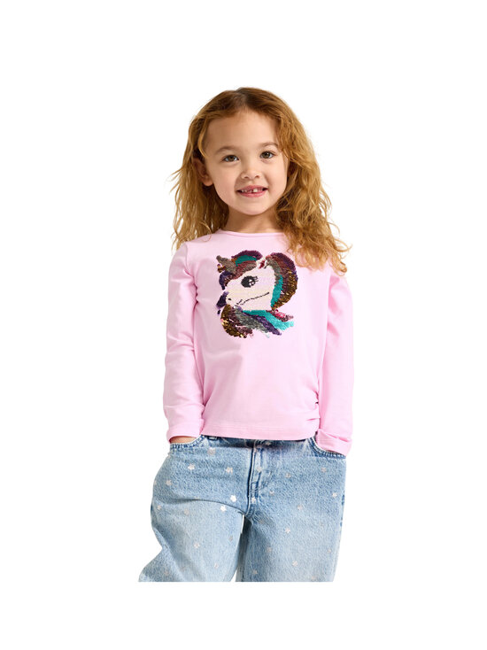 Lindex - Reversible sequins -paita - 3679 PINK | Stockmann - photo 3