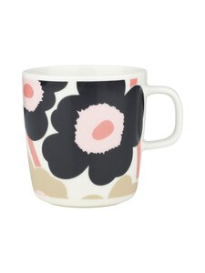 Marimekko - Unikko-muki 4 dl - 198 OFF WHITE,CHARCOAL,SAND,PINK | Stockmann