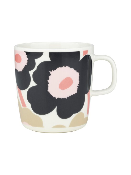 Marimekko - Unikko-muki 4 dl - 198 OFF WHITE,CHARCOAL,SAND,PINK | Stockmann - photo 1