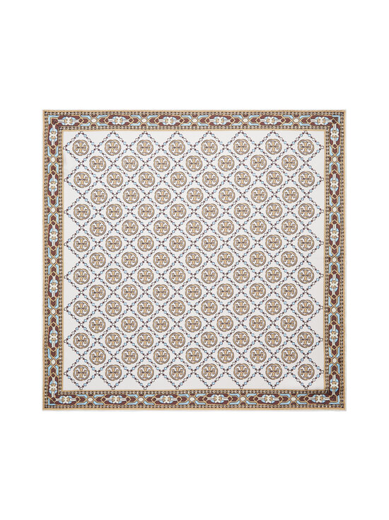 Tory Burch - Deco T Monogram zīda lakats - 101 IVORY DECO T MONOGRAM | Stockmann - photo 1
