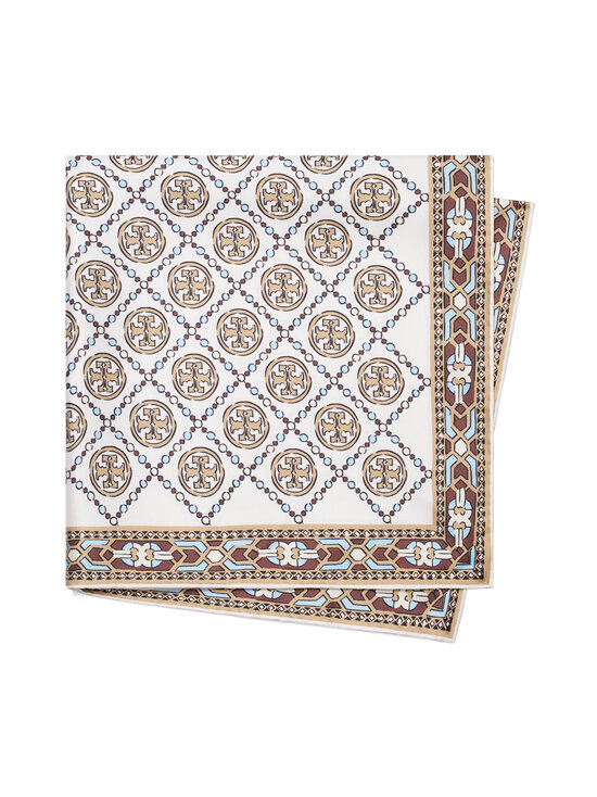 Tory Burch - Deco T Monogram zīda lakats - 101 IVORY DECO T MONOGRAM | Stockmann - photo 3