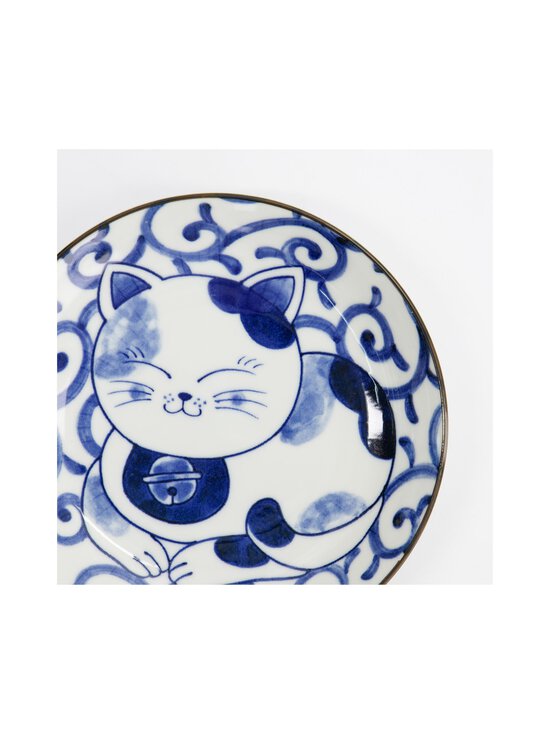 Tokyo Design Studio - Kawaii Neko - pyöreä lautanen - BLUE/WHITE | Stockmann - photo 4