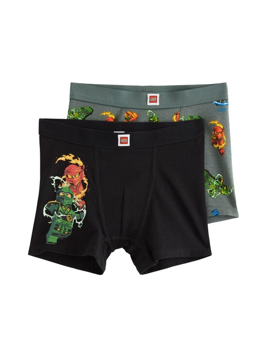Lindex - Ninjago Boxer apakšbikses 2 gab. - 80 BLACK | Stockmann - photo 1