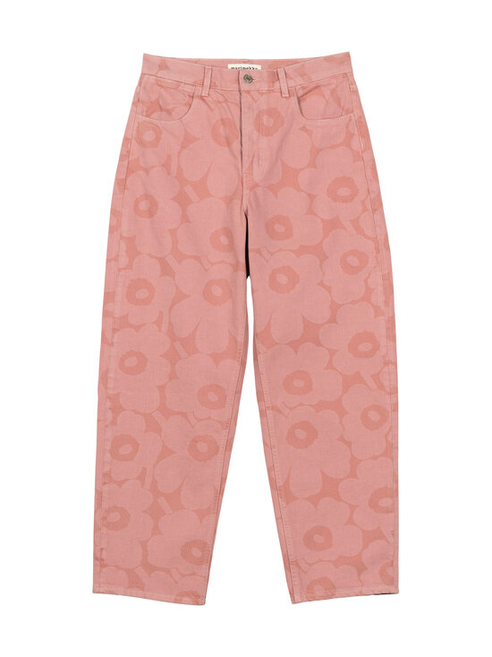 Marimekko - Maridenim Barrel Unikko džinsi - 330 PINK LIGHT PINK | Stockmann - photo 1