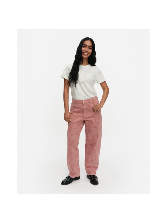 Marimekko - Maridenim Barrel Unikko džinsi - 330 PINK LIGHT PINK | Stockmann - photo 2