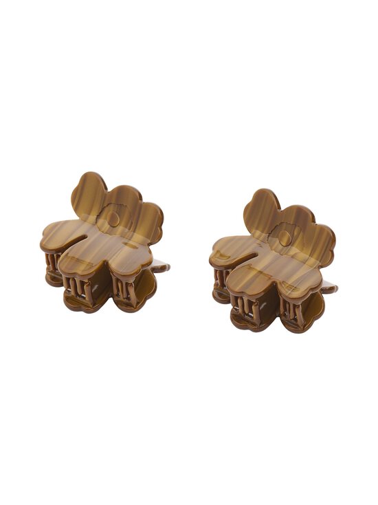 Marimekko - Nano Unikko -hiusklipsi 2-pack - 888 MULTI-BROWN | Stockmann - photo 1