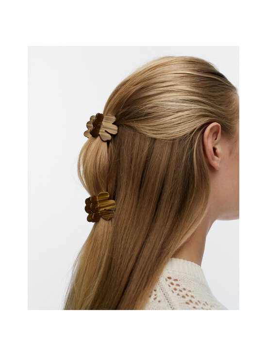 Marimekko - Nano Unikko -hiusklipsi 2-pack - 888 MULTI-BROWN | Stockmann - photo 2