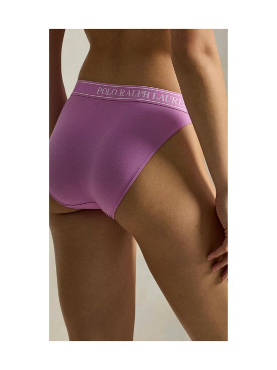 Polo Ralph Lauren - Polo Essentilas Bikini -alushousut - 865 VIOLET MEADOW | Stockmann - photo 3