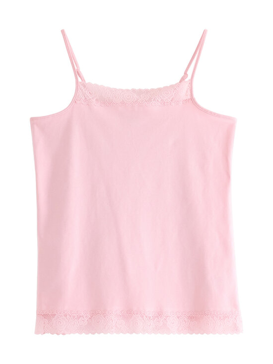 Lindex - Mežģīņu apmales tops - 7931 PINK | Stockmann - photo 1
