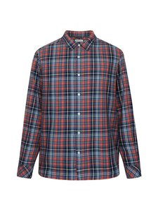 Knowledge Cotton Apparel - Regular Fit Checked -flanellikauluspaita - 7021 BLUE CHECK Knowledge Cotton Apparel - Regular Fit Checked -flanellikauluspaita - 7021 BLUE CHECK | Stockmann