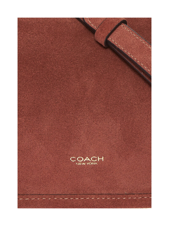 Coach - Suede Waverly -nahkalaukku - B4/CLAY | Stockmann - photo 4