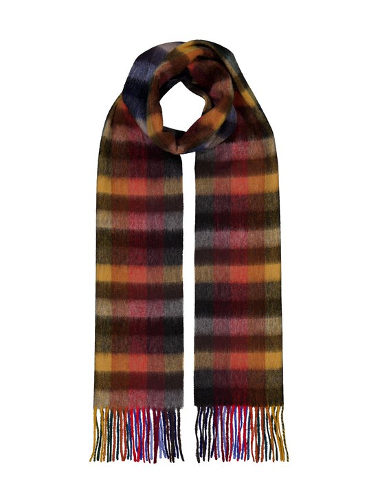Stockholm Kravatt - Multi Check Wool -kaulaliina 30 x 200 cm - 3 BLUE | Stockmann - photo 1