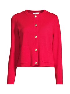 ESSENTIALS by Stockmann - Jacqueline-merinoneuletakki - RED 231933 | Stockmann