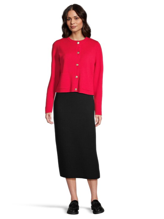 ESSENTIALS by Stockmann - Jacqueline-merinoneuletakki - RED 231933 | Stockmann - photo 2