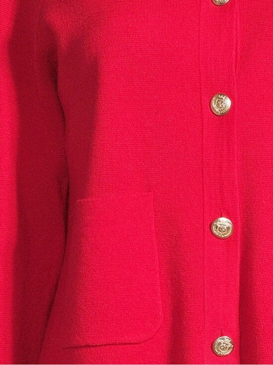 ESSENTIALS by Stockmann - Jacqueline-merinoneuletakki - RED 231933 | Stockmann - photo 4