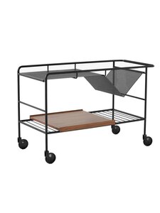 &Tradition - Alima NDS1 -tarjoiluvaunu - MUSTA,PÄHKINÄ | Stockmann