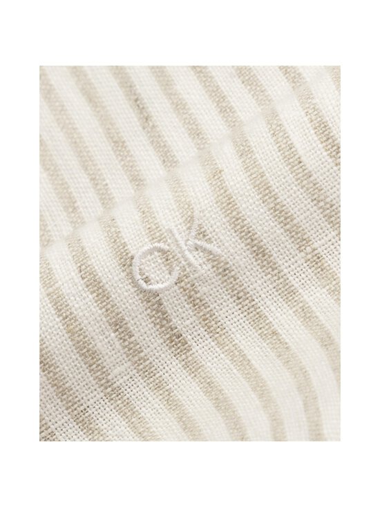 Calvin Klein Menswear - Slim Fit Striped lina apkakles krekls - ACE STONY BEIGE - photo 2 Calvin Klein Menswear - Slim Fit Striped lina apkakles krekls - ACE STONY BEIGE | Stockmann - photo 2