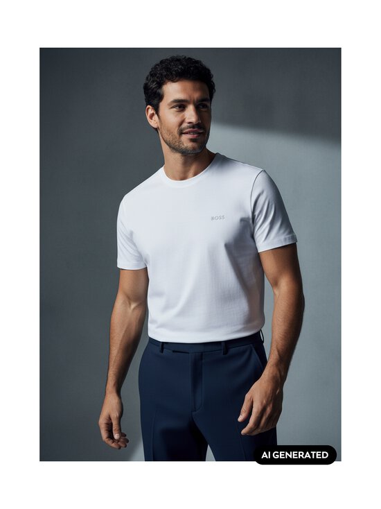 BOSS - Taut Jersey -t-paita - WHITE | Stockmann - photo 2