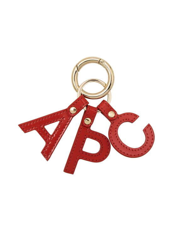 A.P.C - Letters-avaimenperä - GAJ BRIGHT RED | Stockmann - photo 1