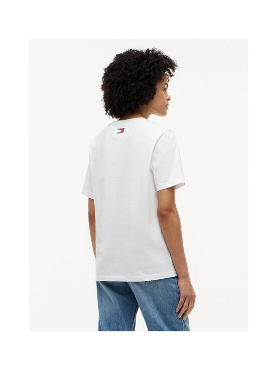 Tommy Hilfiger - TH x CF1 Logo t-paita - YBR WHITE | Stockmann - photo 5