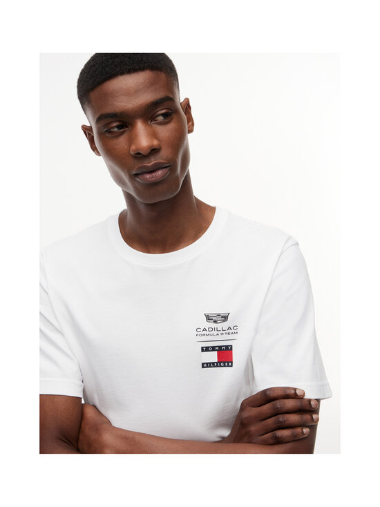 Tommy Hilfiger - TH x CF1 Logo t-paita - YBR WHITE | Stockmann - photo 8
