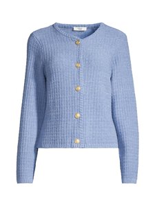 NOOM - Jasmin Cropped Structure -neuletakki - LT.BLUE MEL ML007 C85S15 | Stockmann