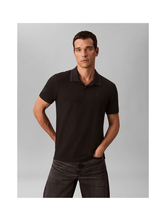 Calvin Klein Menswear - Polosärk Refined Classic - UB1 BLACK | Stockmann - photo 2