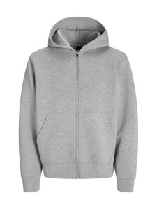 JACK & JONES junior - Jcocover Scuba Zip -hupullinen collegetakki - WHITE MELANGE JACK & JONES junior - Jcocover Scuba Zip -hupullinen collegetakki - WHITE MELANGE | Stockmann