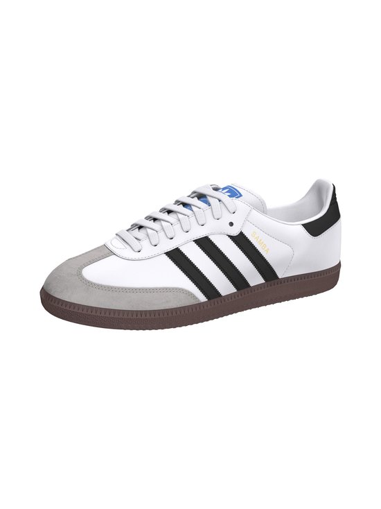 adidas Originals - M Samba OG -nahkasneakerit - CLOUD WHITE/CORE BLACK/CLEAR GRANITE (VALKOINEN) - photo 3 adidas Originals - M Samba OG -nahkasneakerit - CLOUD WHITE/CORE BLACK/CLEAR GRANITE (VALKOINEN) | Stockmann - photo 3