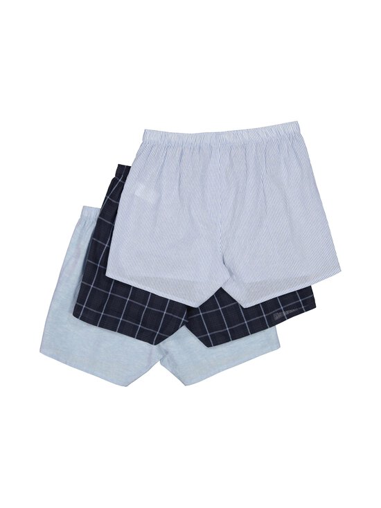 Cap Horn loungewear - Bokserid Brad, 3 paari - BLUE STRIPE, LT. BLUE, NAVY CHECK - photo 2 Cap Horn loungewear - Bokserid Brad, 3 paari - BLUE STRIPE, LT. BLUE, NAVY CHECK | Stockmann - photo 2