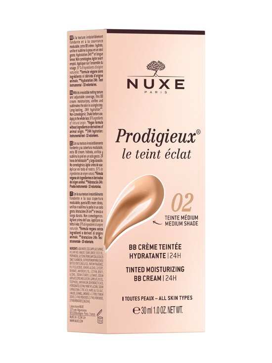 Nuxe - Prodigieux Tinted Moisturizing BB Cream -sävyttävä voide - 02 MEDIUM - photo 2 Nuxe - Prodigieux Tinted Moisturizing BB Cream -sävyttävä voide - 02 MEDIUM | Stockmann - photo 2