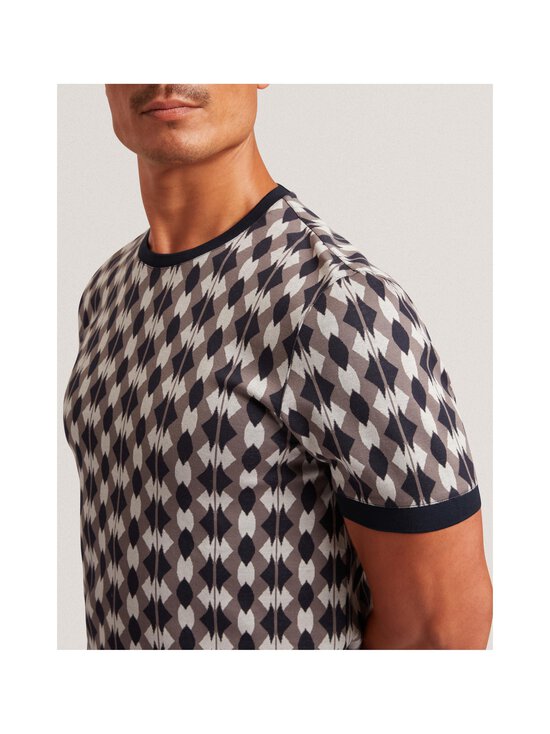 Ted Baker London - Joaa Geo Jacquard t-paita - NAVY | Stockmann - photo 4