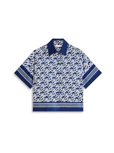 Tommy Hilfiger - Swimshop Silk Voile krekls - 0YF TH SCRIPT PREPPY NAVY | Stockmann